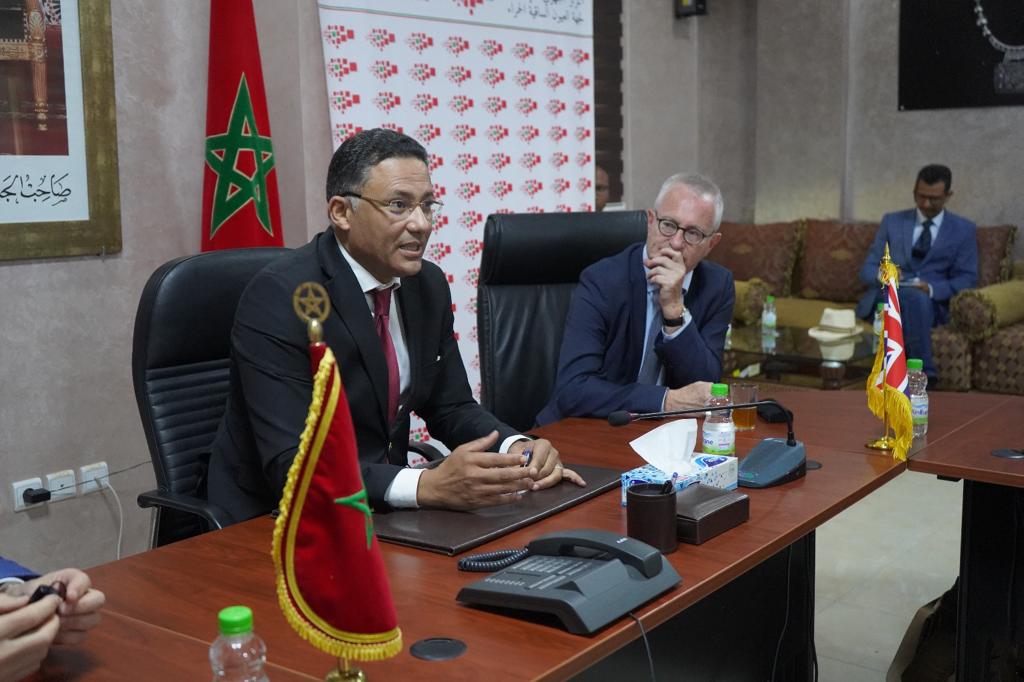 وفد من البرلماني البريطاني ينبهر للدينامية الاقتصادية والاجتماعية لجهة العيون الساقية الحمراء العيون