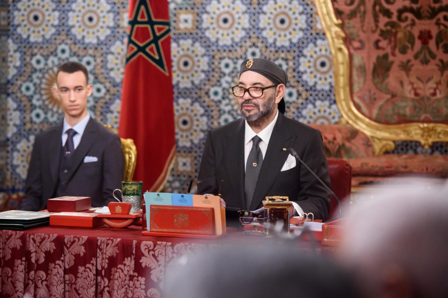صاحب الجلالة الملك محمد السادس يترأس مجلسا وزاريا