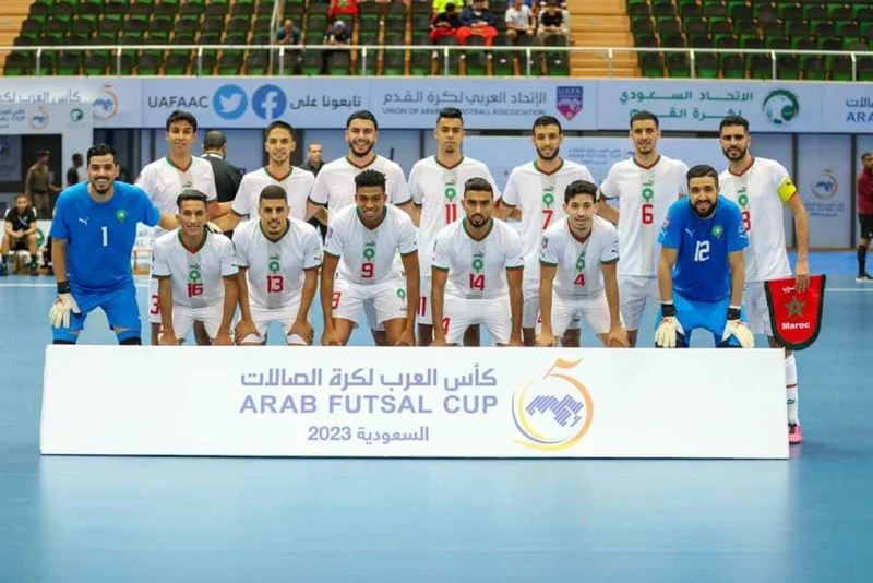 “أسود” القاعة يصلون نهائي البطولة العربية