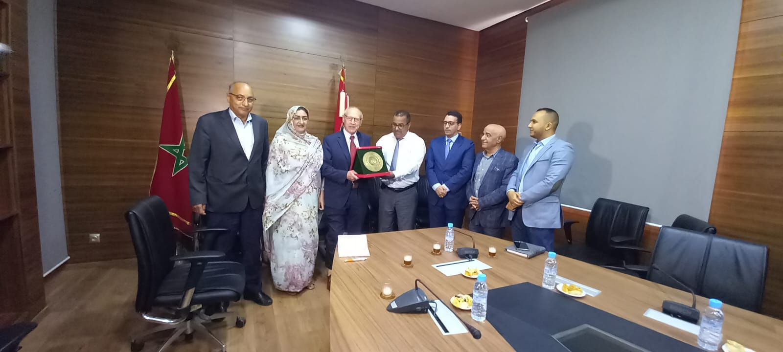 “زيارة السيد ريشارد بورينجر لمدينة العيون: استكشاف الإمكانات الاقتصادية والتحول الحضري في جهة العيون الساقية الحمراء”