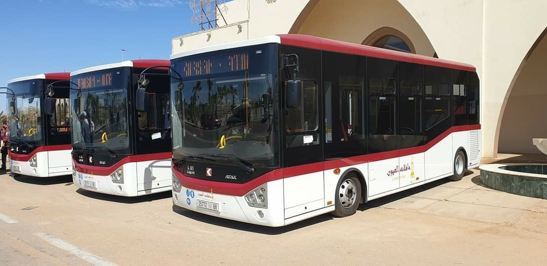 عودة شركة الحافلات  بالعيون للعمل بعد إضراب ” الكوريات ” …