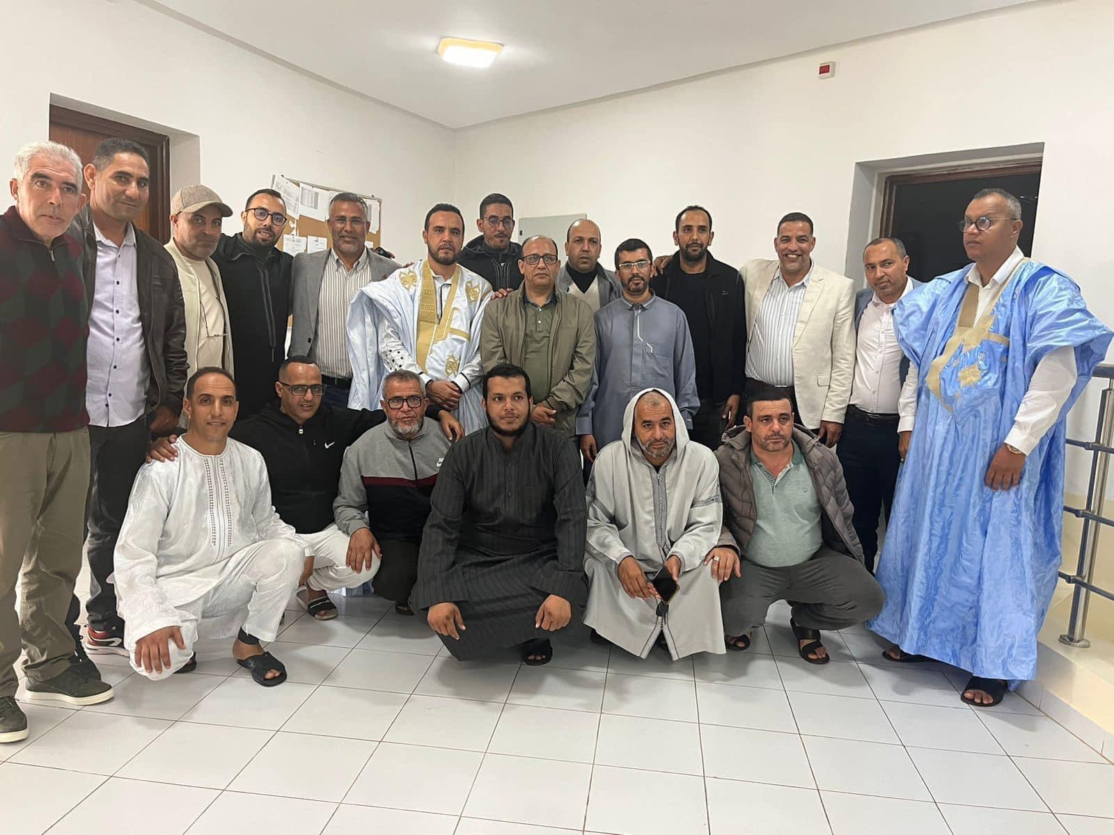 “تكريم السيد إبراهيم المجاطي بمناسبة انتقاله إلى مندوبية طرفاية في المكتب الوطني للصيد”