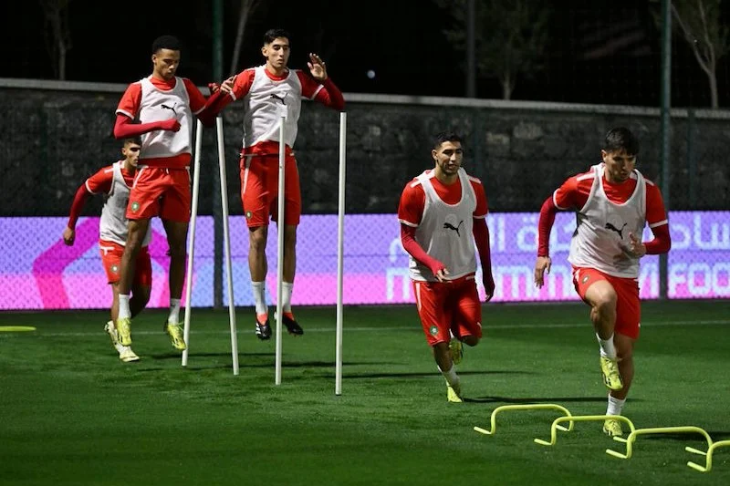 الركراكي يواصل الإعداد للقاء موريتانيا