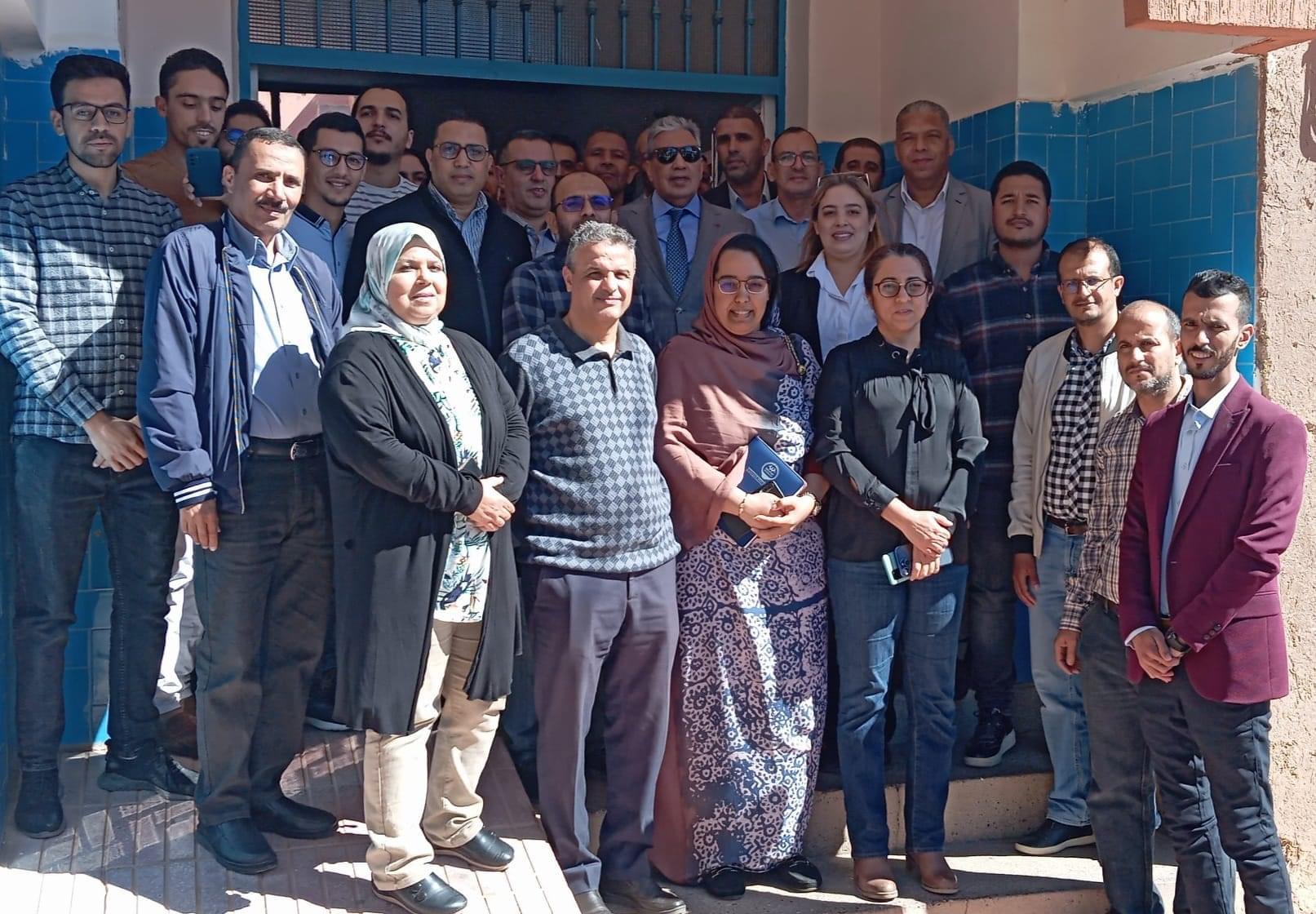 في إطار مواكبته للشأن الصحي قام والي جهة كلميم واد نون بزيارة الى المديرية الجهوية للصحة بمدينة كلميم