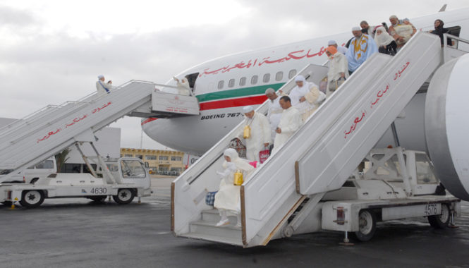 الفوج الأول من الحجاج المغاربة يصل إلى المدينة المنورة