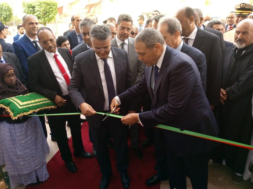شهدت مدينة العيون حدثا هاما تمثل في تدشين المحكمة الابتدائية الجديدة.