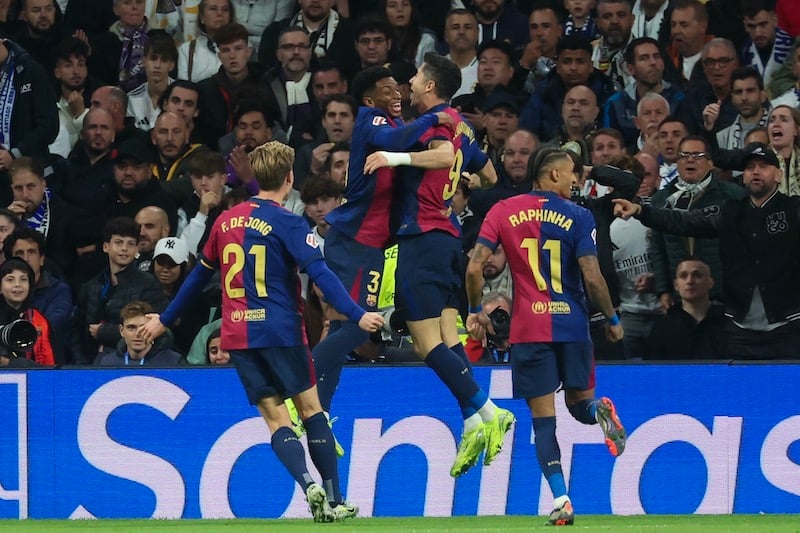 برشلونة يكتسح الريال في “الكلاسيكو”