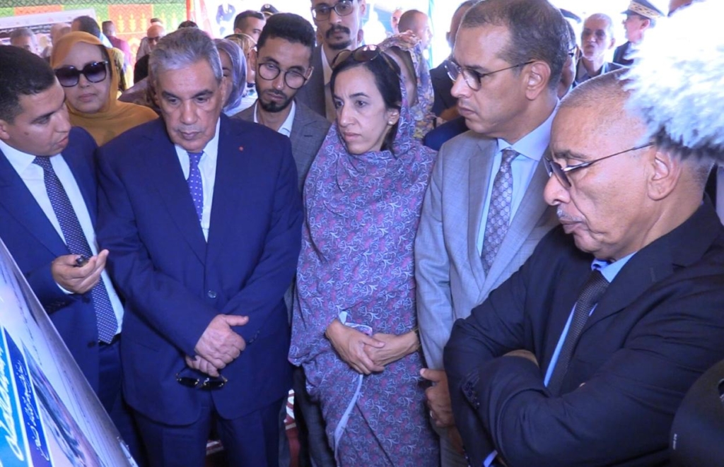 الوالي أبهي و الرئيسة بوعيدة يُطلقان مشاريع تنموية لتأهيل طانطان