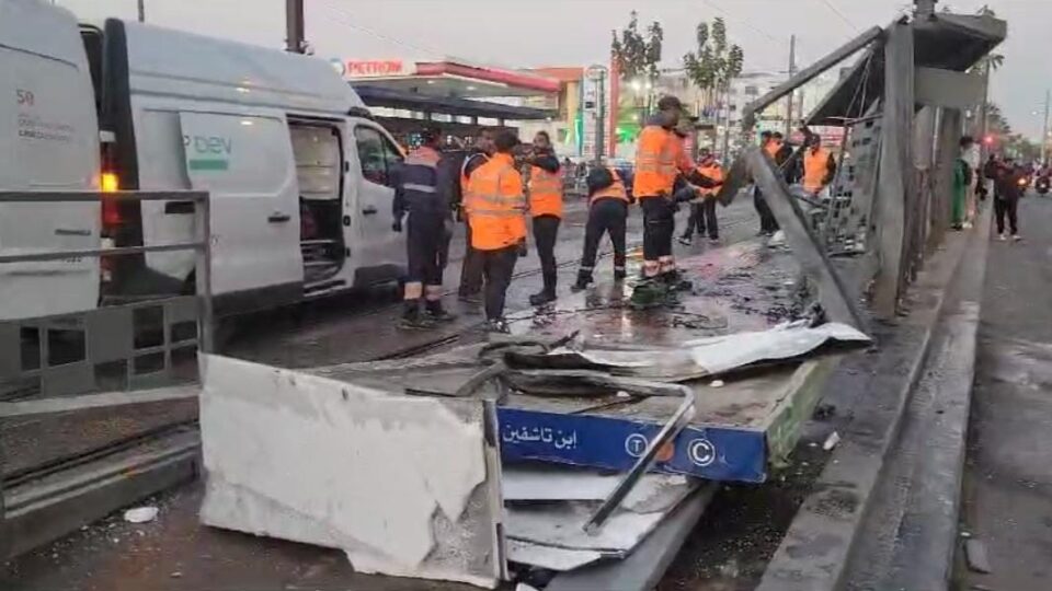حادث مروع في محطة ترامواي بالحي المحمدي بالدار البيضاء يخلف قتلى وجرحى