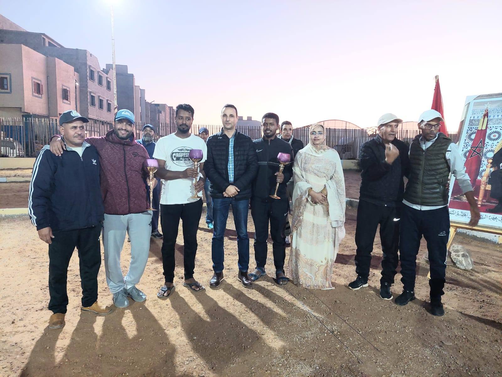 “طرفاية تحتفي بذكرى تقديم وثيقة المطالبة بالاستقلال بدوري رياضي للكرة الحديدية”