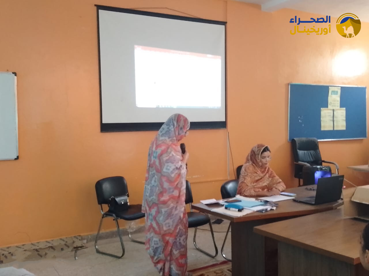 حملة تحسيسية توعوية حول ظاهرة العنف المدرسي ضد الفتيات بفضاء إعدادية عمر بن الخطاب ببوجدور.