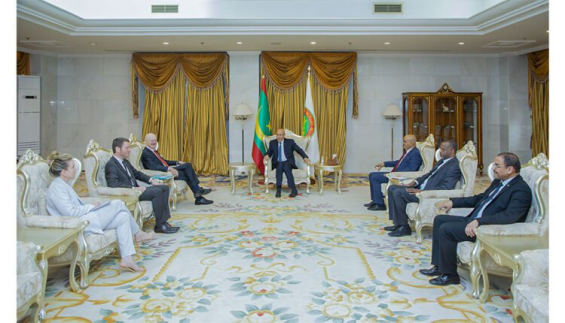 دي ميستورا يزور نواكشوط ويلتقي الرئيس الغزواني في إطار جولته الإقليمية