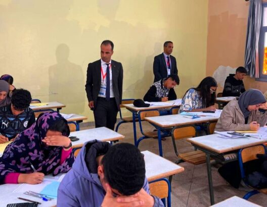 8772 مترشحا ومترشحة يجتازون امتحانات الباكالوريا بجهة العيون الساقية الحمراء وسط أجواء تنظيمية محكمة