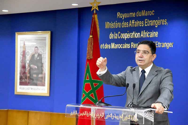 بوريطة: المغرب ملتزم بحل الدولتين وبدعم فلسطين دبلوماسياً وميدانياً