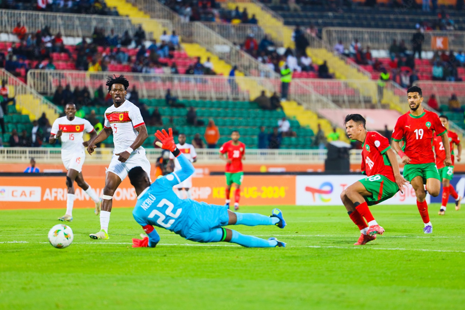 كأس أمم إفريقيا للاعبين المحليين 2024 (المجموعة الأولى/ الجولة الأولى).. أسود الأطلس يؤكدون مكانتهم كمرشحين لنيل اللقب بفوزهم على أنغولا (2-0)