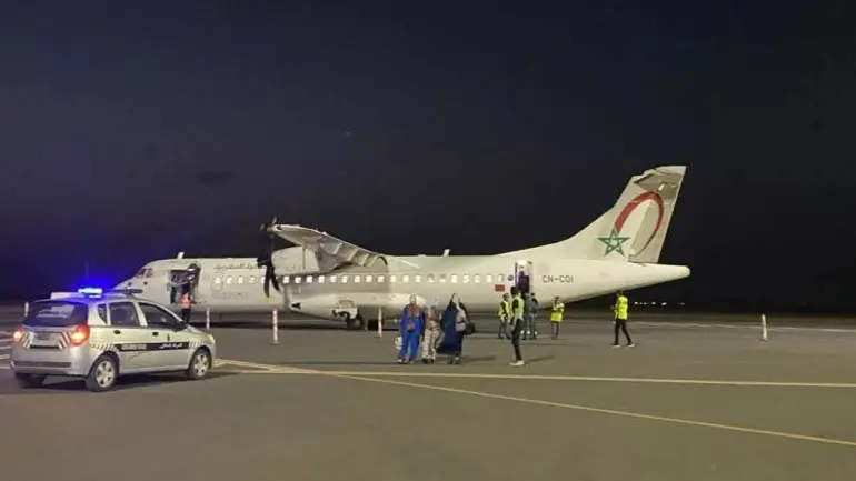 عطل فني يجبر طائرة ركاب على الهبوط الاضطراري في طانطان